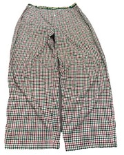 VTG Disney Winnie The Pooh Large Plaid Lounge Sleep Pants Tigger Baggy Wide