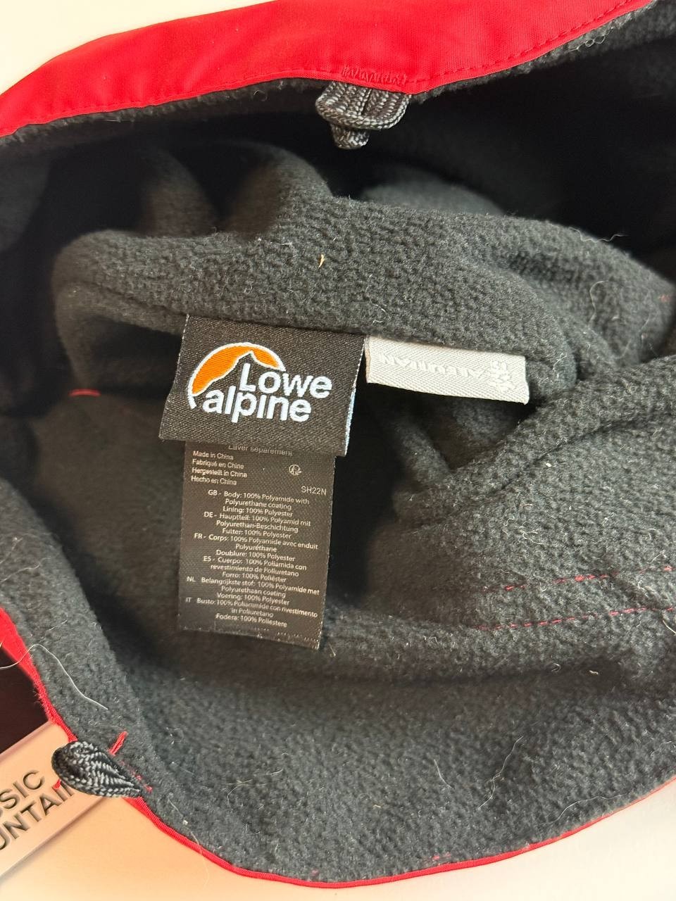 Lowe Alpine TriplePoint Ceramic Red Mountain Cap … - image 8