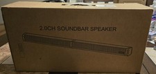 SAMTRONIC Soundbar, 39-Inch Wired Wireless Bluetooth Speaker 5.0 Black NiB