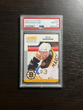 BRAD MARCHAND 2009-10 Upper Deck Victory Rookie RC Card #302 PSA 10 GEM MINT!. rookie card picture