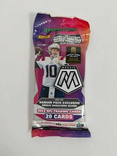 2022 PANINI MOSAIC FOOTBALL HANGER PACK 20 card pack 