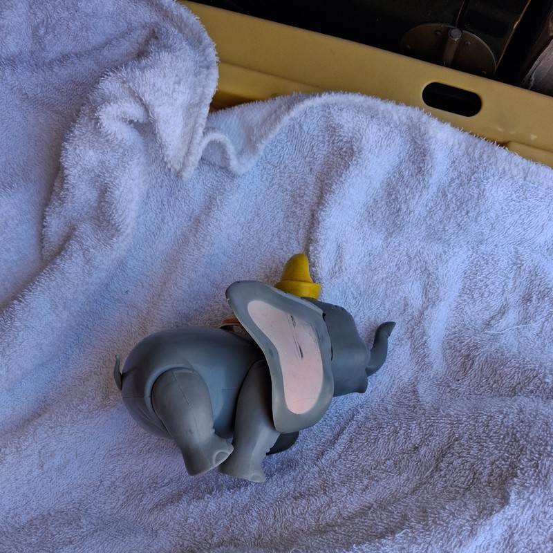 Vintage Walt Disney Dumbo Toy