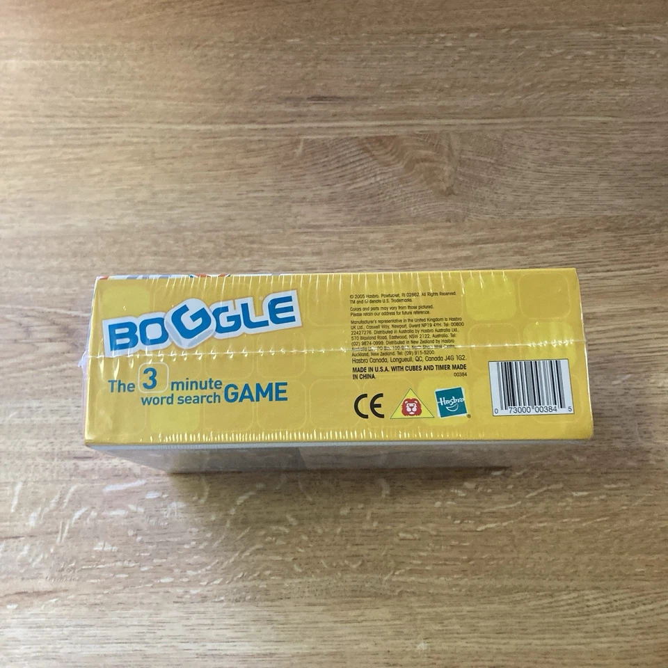 Boggle Game Parker Brothers Game 2005 - Brand New Sealed - Image 4 of 4