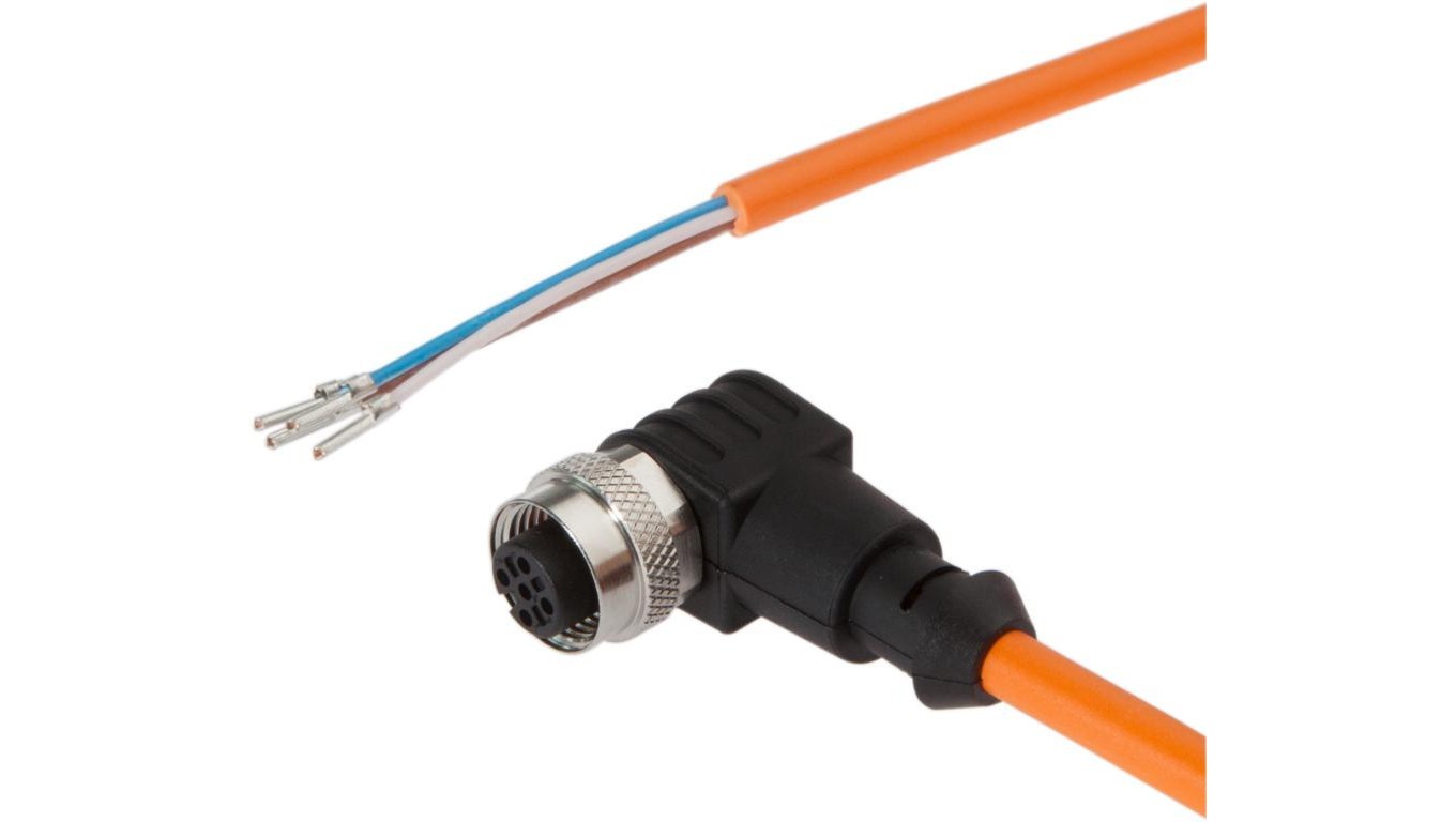 Interconnect Cable 20m Female M12 4 Pin Square VKB0R321