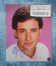 Bob Saget Hand Signed 8x10 Photo COA Full House NO US TARIFFS