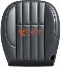 1999 Fits Jeep Grand Cherokee Limited Driver Bottom Leather Seat Cover Dk Gray