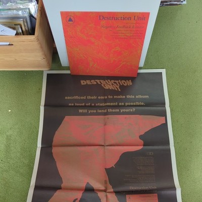 Destruction Unit Negative Feedback Resistor 2015 US Vinyl Sacred Bones Record