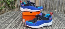 Nike Air Huarache Light UK9 Black Ultramarine Cyan OG 2004