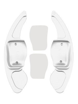 Steering Wheel Paddle Shifter Extension For SEAT VW Scirocco Aluminium Silver US