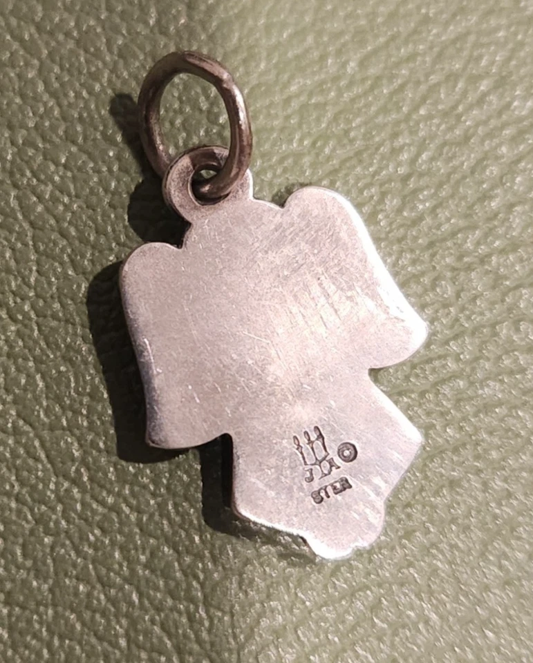 Berloque James Avery Spring Angel (2003) em prata esterlina - RARO - APOSENTADO - Imagem 2 de 4