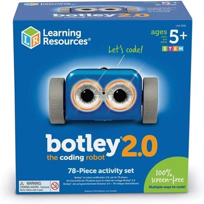 Learning Resources Botley 2.0 Kinder Coding Roboter 78 Teile Aktivitätsset