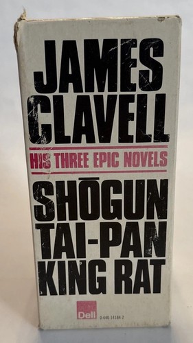 Vintage James Clavell His Three Epic Novels Paperback Box Set - Picture 5 of 11