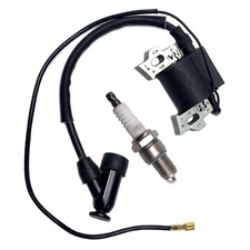 Ignition Coil Spark Plug Kit Fit for Einhell BG-PM 51 S HW GTR-E Einhell LE-PM