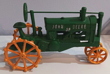 Vintage JOHN DEERE DP Die Cast Metal TRACTOR TOY