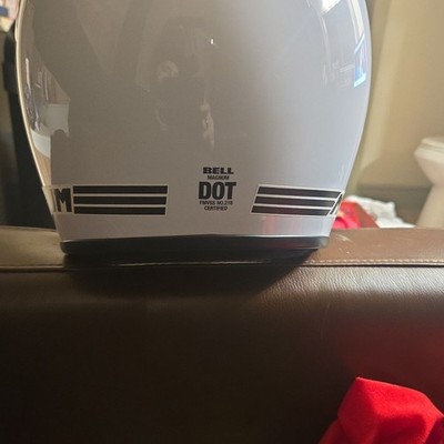 Bell Magnum Helmet Open Face White Size L New | eBay