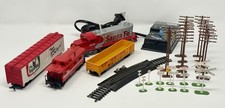 Vintage TYCO Electric Train Set Santa Fe 5628 Set HO Scale