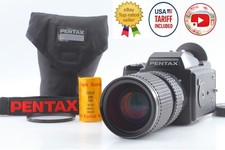 Near MINT Pentax 645 6x4.5 Film Camera SMC A 80-160mm f/4.5 Lens From JAPAN