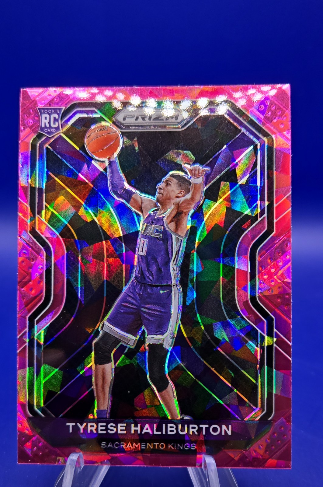 2020-21 Panini Prizm - Tyrese Haliburton #262 Pink Ice Prizm (RC)