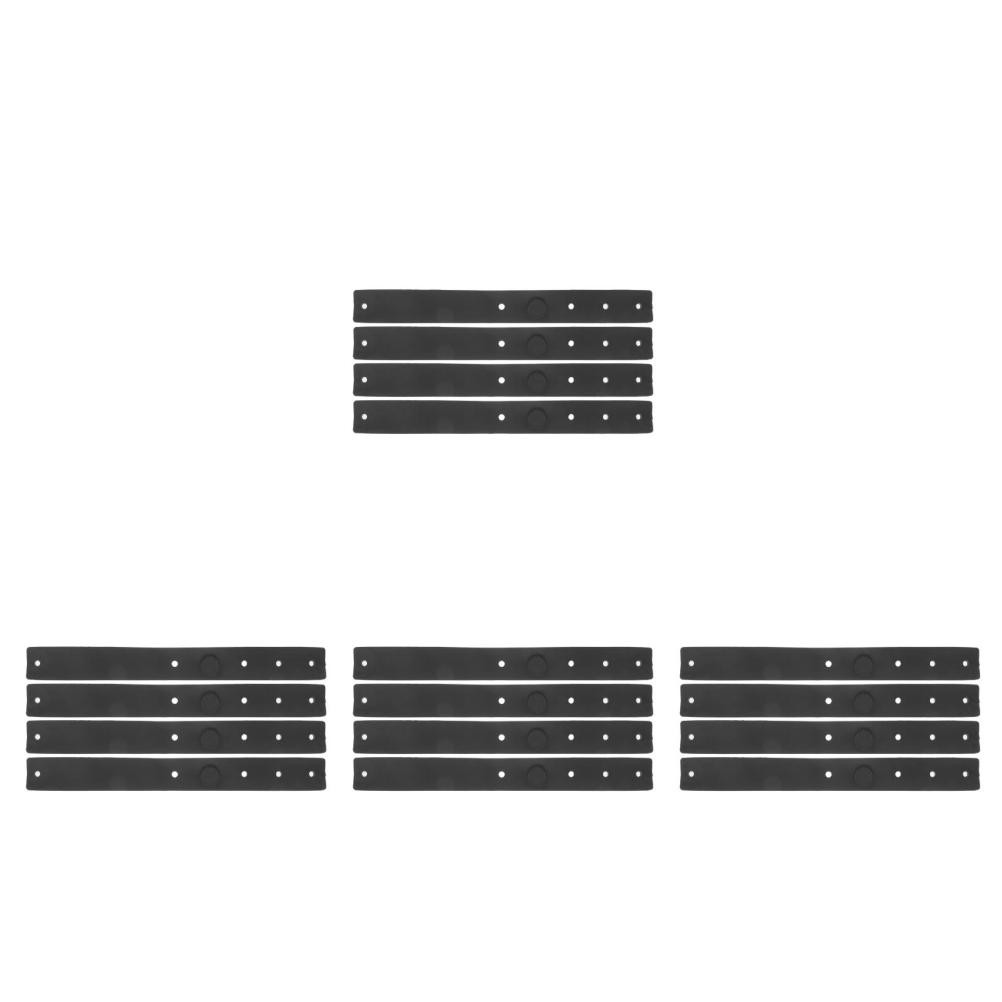 Set 4 Supporti per Tastiera Elettronica Cinghia Pianoforte in Gomma