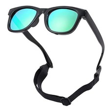 Bendable Flexible Polarized Newborn Baby 1.53 Inches C1 Black/Green Mirror