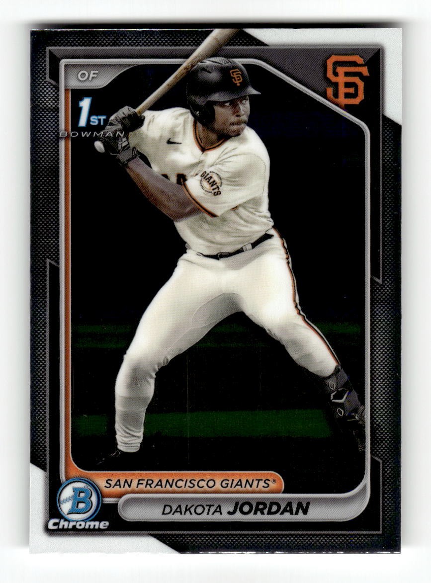 2024 Bowman Draft #BDC-71 Dakota Jordan Chrome