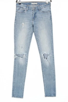 LEVI’S 711 SKINNY Distressed Stretch Jeans Damen Größe W26 L34 DZ3394 - Bild 1 von 4