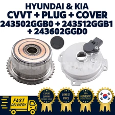 GENUINE OEM Hyundai Kia Intake CVVT Solenoid Cap Sensor Cover Camshaft 2.0L 2.4L