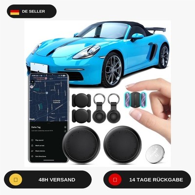GPS Tracker for Car, 2 Pieces GPS Tracker for Vehicles, Real Time Air Tracker, A