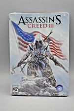 Assassin s Creed III 3 Preorder Exclusive Steelbook Case ONLY No Game Sealed