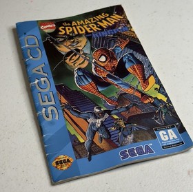 The Amazing Spider-Man vs. The Kingpin (Sega CD, 1993) CIB, Reg. Card, Tested