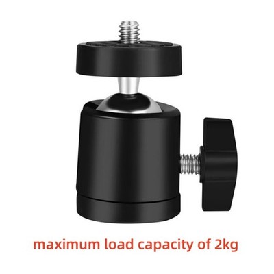360 Swivel Camera Ball Head Tripod Mount Adapter For DSLR Camera Phone Stand Mon