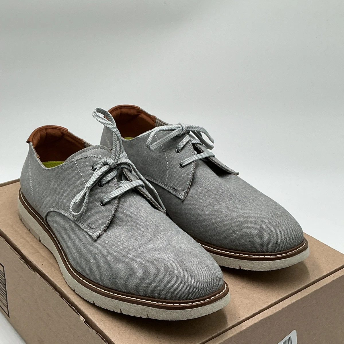 Florsheim Men\'s Premier Plain Toe Oxford Gray 9.5 M Florsheim Premier Plain Toe Slip On Sneaker | Mercari main image 2