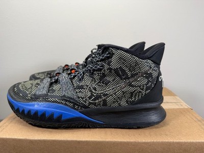 Nike Kyrie 7 Grind Black Lime Ice Blue Men s Shoes Size 8.5 Sneakers CQ9326-007