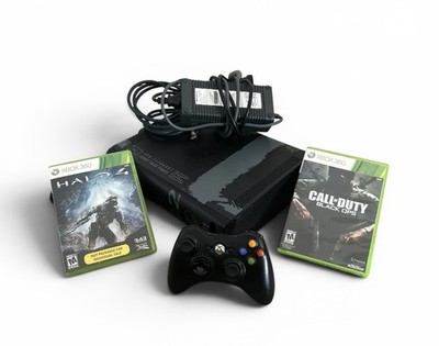 Xbox 360 MW2 Limited Edition Console Lot + 2 Games & Controller