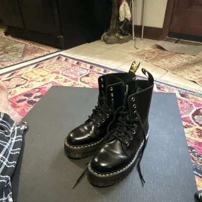 $210 Dr. Marten Jadon Platform Smooth Leather Boot US 8 EU 39 UK 6