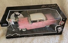 NEW Elvis Presley 1955 Pink Cadillac Fleetwood Jada Die Cast Figure & Car GM 