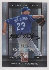 2008 Donruss Elite Extra Edition Rookie 161/922 Mike Montgomery #150 Auto k4s