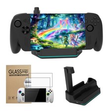 Charging Dock For ROG XBOX Ally Ally X Console Charger Glass Tempered Protector