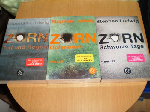 3x Komissar Julius Zorn von Stephan Ludwig - ungel. Mängelexemplare