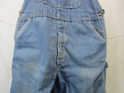 Vintage Big Mac Denim Square Back Overalls | eBay