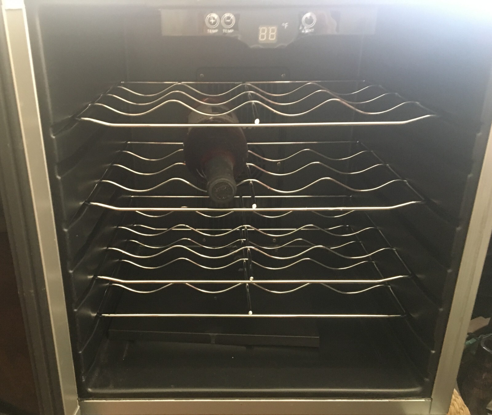 CUISINART Grey Wine Electrical Cellar Model CWC1600 Pick Up Only AS IS