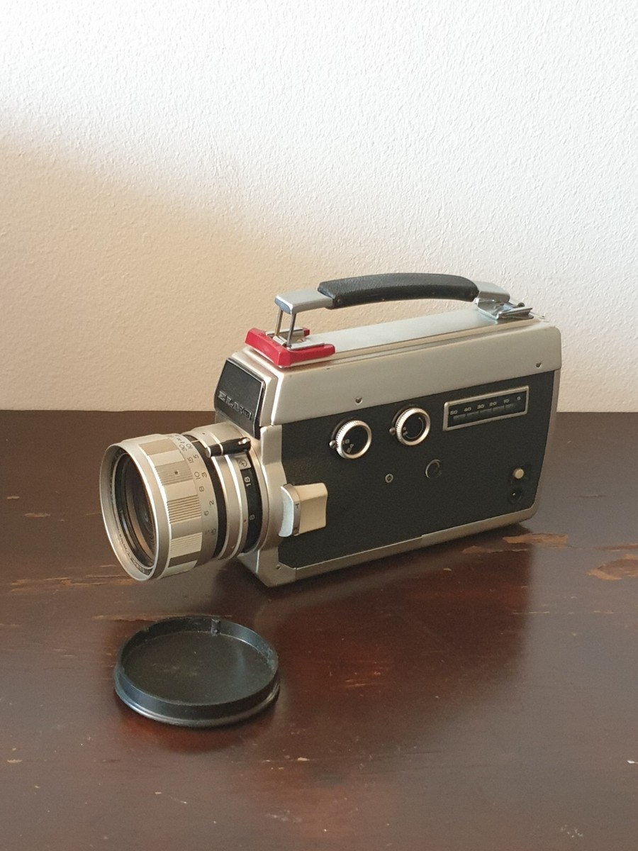Elmo Super 106 8mm camera with bag and accessories | eBay