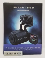 ZOOM Handy Video Recorder 4K quality up to 24bit/96kHz high sound quality Q8n-4K