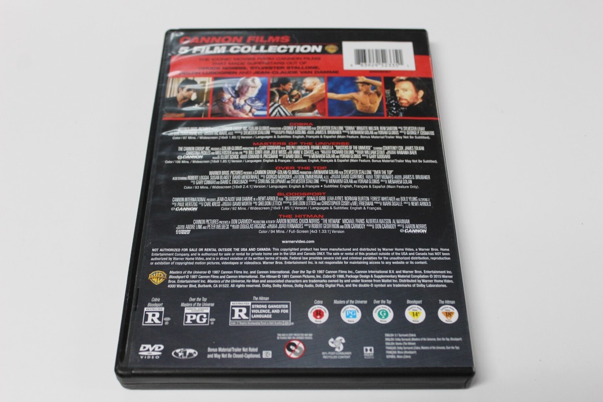 (未使用･未開封品)Cannon Films: 5 Film Collection [DVD] CANNON FILMS - 5 FILM COLLECTION - DVD - 5 DISC SET