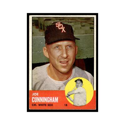 1963 Topps Joe Cunningham White Sox #100