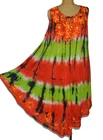Summer dress tunic beach dress dress hippie boho tie dye 38 40 42 44 46 48 N° 39.1