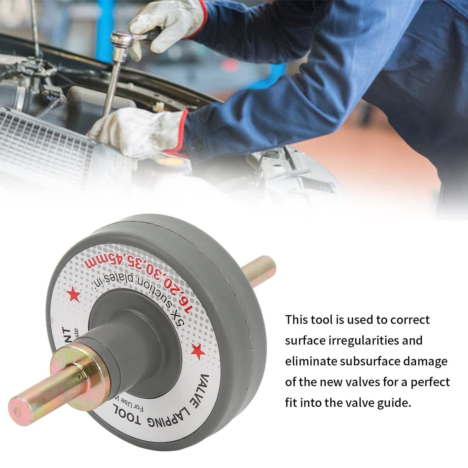 Valve Lapping Tool Kit Automotive Motorcycle ATV Universal Valve Lapping Tool... eBay