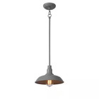 New Bell Ridge 14 in. 1-Light Outdoor Blue Pendant Light Lamp