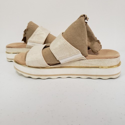 Vionic Womens Brandie Double Strap Platform Sandal Size 9 Neutral Vacation Beach - Picture 4 of 13