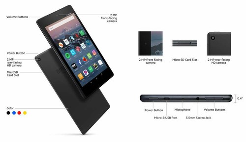 Amazon Fire HD 8" 7th Gen 2017 WiFi Tablet, Touchscreen, Alexa, Dual-Band - New! - Picture 16 of 37
